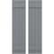 Ekena Millwork Americraft 4-Board, 2 Batten Exterior Real Wood Joined Board-n-Batten Shutters, ARW101BB414X54CHH, PR ARW101BB414X54CHH - alternate 1